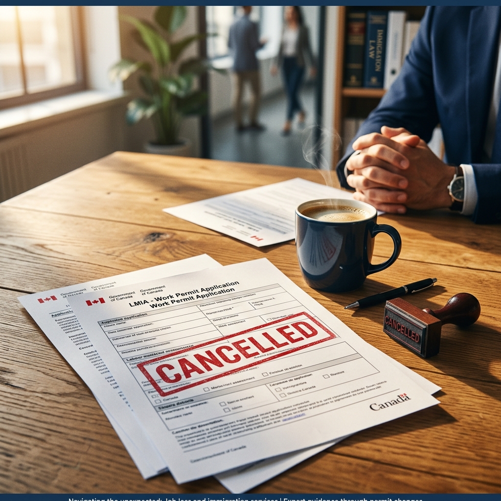 Your LMIA Work Permit Was Built Around One Employer. That Employer Just Let You Go. Here Is What Happens to the LMIA — and to You. - Canada immigration article by Sawubona Canada